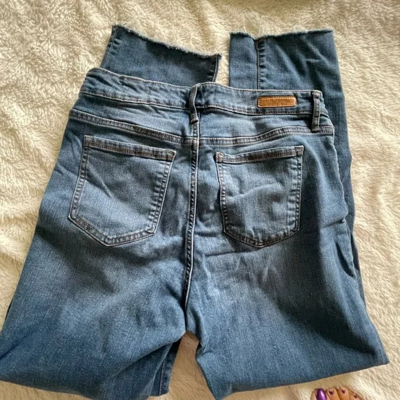 Social Standard By Sanctuary Womens Slim Straight Blue Jeans Size 8/29 - Picture 5 of 6